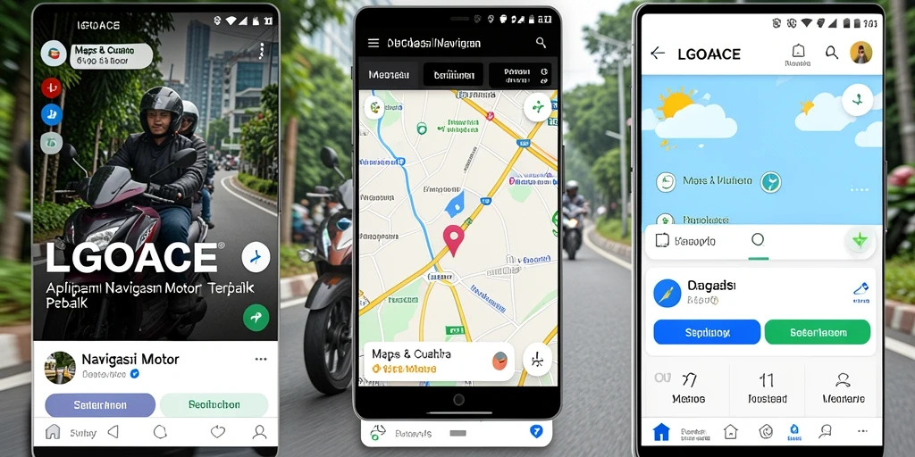 Antarmuka LGOACE menampilkan fitur navigasi motor yang intuitif.