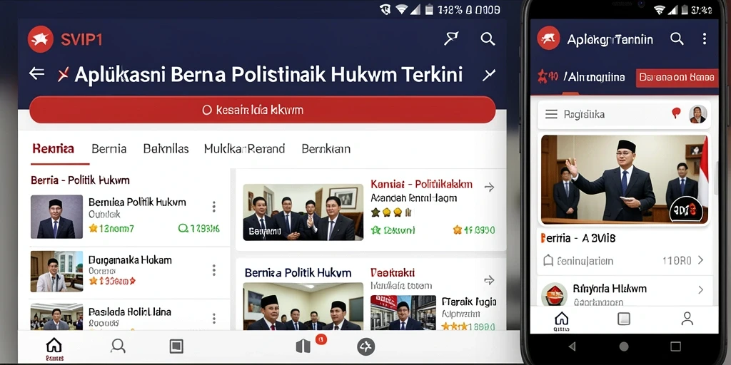 Tampilan antarmuka <strong>SVIP1</strong> yang informatif dan menarik.